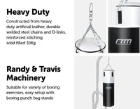 30kg Heavy Duty Boxing Punching Bag Solid Filled