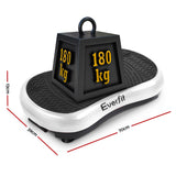 Products Everfit Vibration Machine Plate Platform Body Shaper Home Gym Fitness White