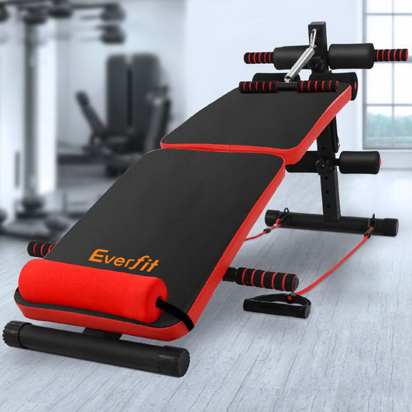 Everfit Adjustable Sit Up Bench
