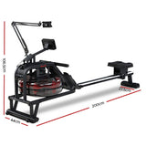 Everfit Rowing Exercise Machine Rower Water Resistance Fitness Gym Home Cardio